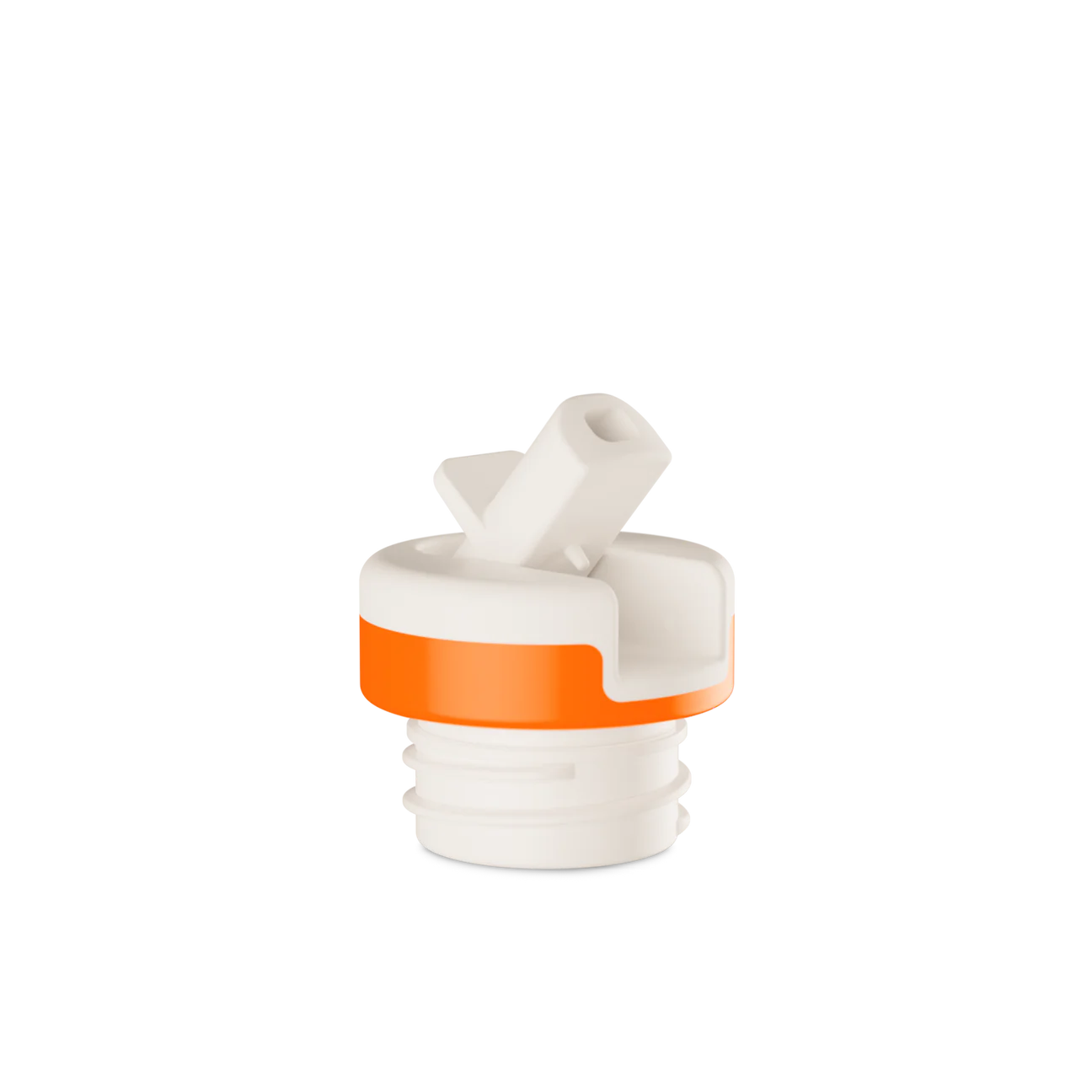 24Bottles  Bottle Sport Lid White & Orange