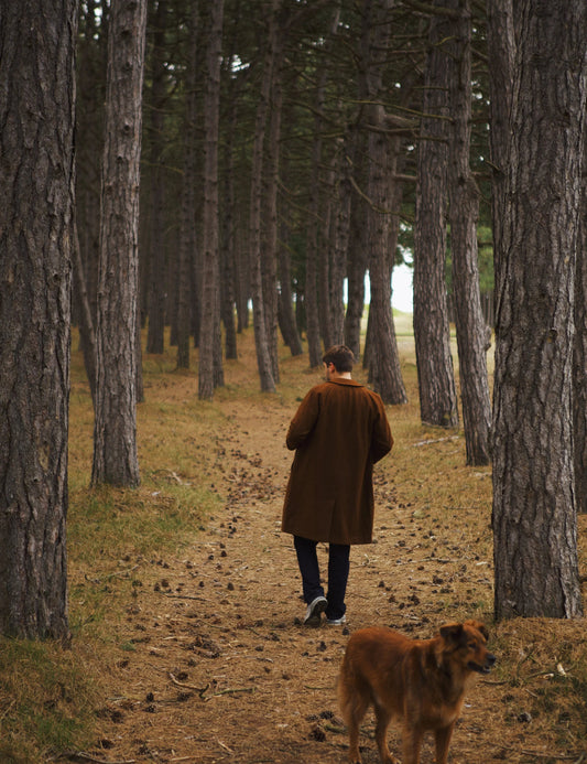 SHELTER WOOL LONG COAT