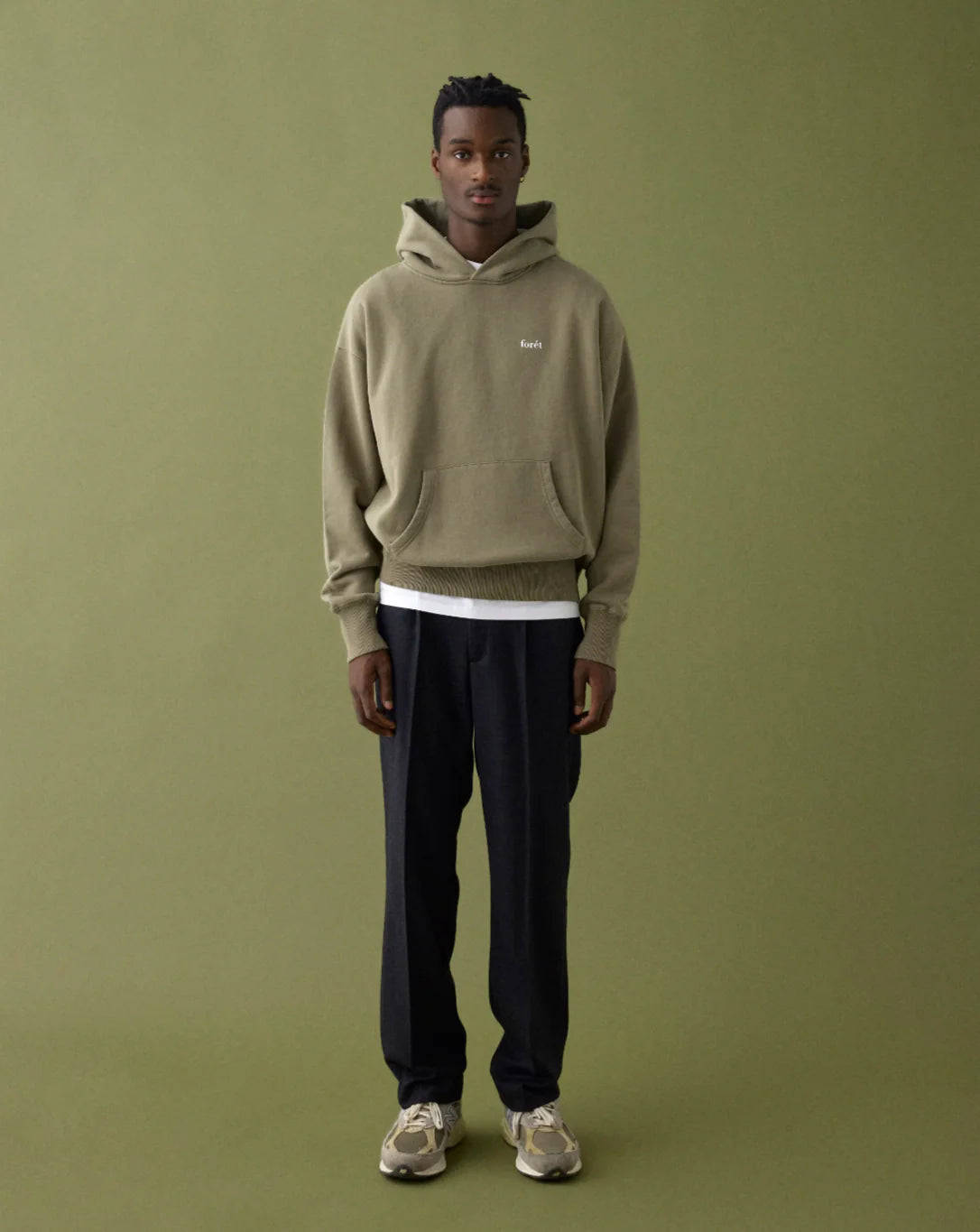 Read Wool Pants - Dark Grey Melange