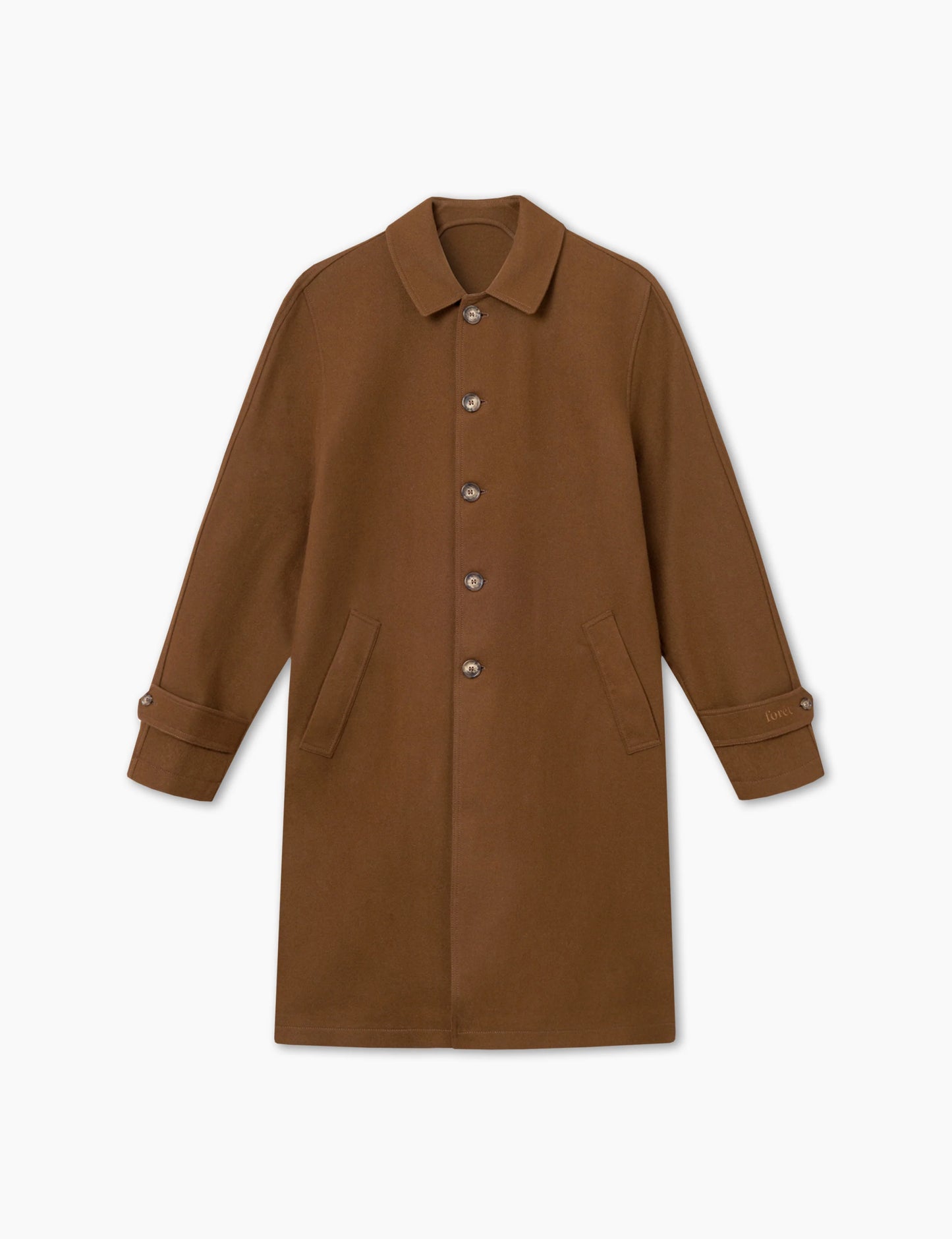 SHELTER WOOL LONG COAT