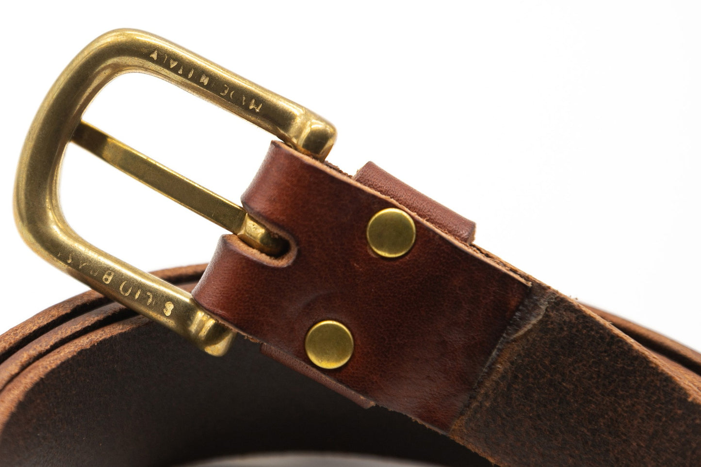 Brown Leather Belt