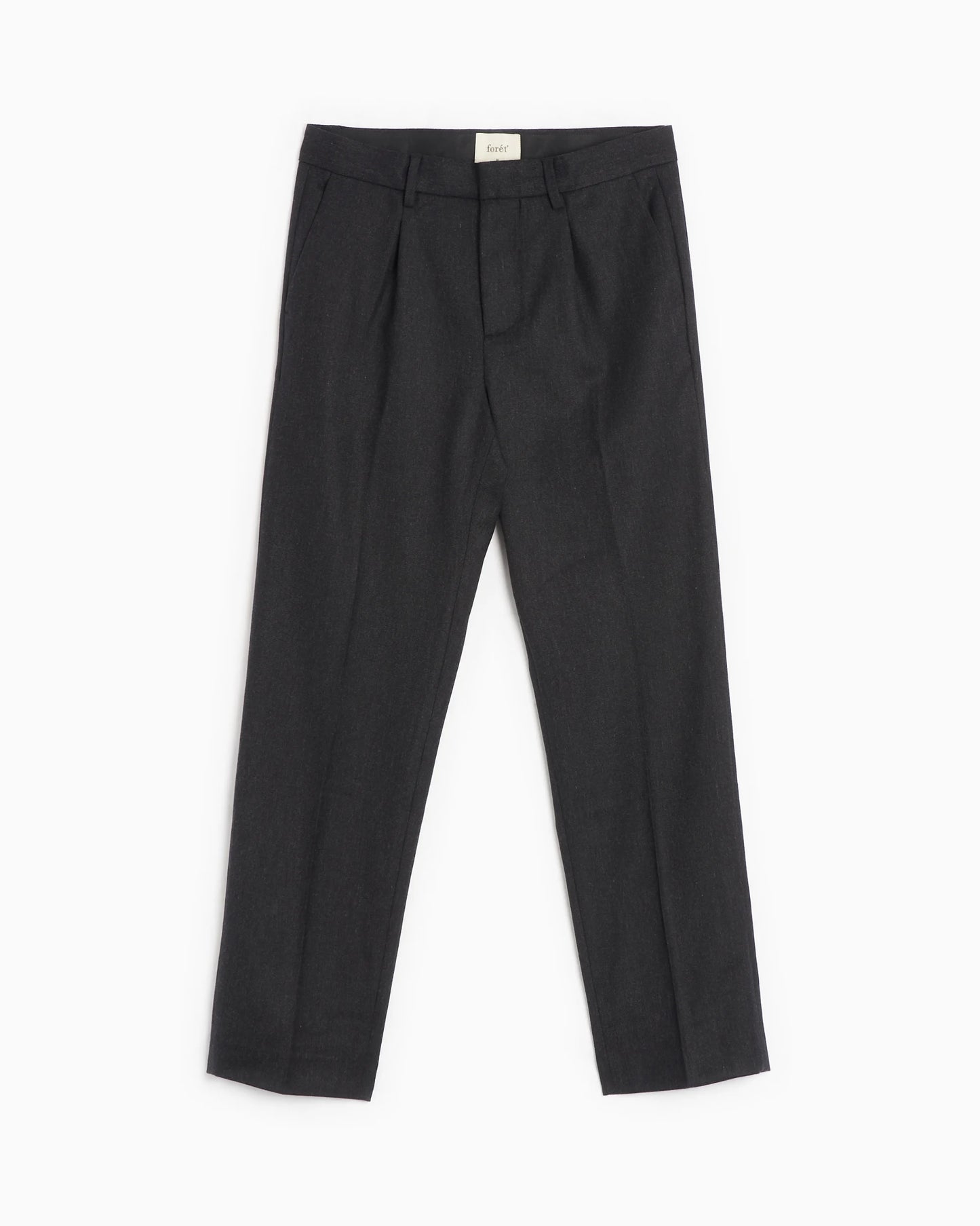 Read Wool Pants - Dark Grey Melange